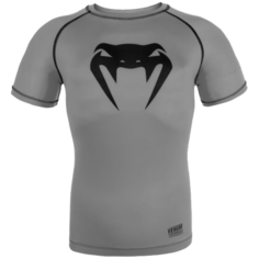 Рашгард Venum Contender 3.0 Grey/Black S/S