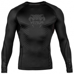 Рашгард Venum Plasma Black/Black L/S