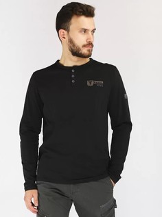 Лонгслив мужской Timezone 22-10191-00 6247 9191 черный XL