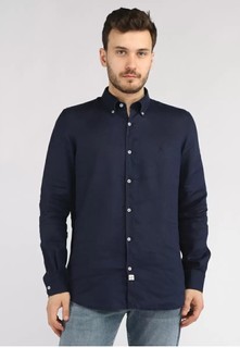 Рубашка мужская LERROS 2141151489 синяя 3XL
