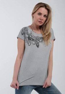 Футболка женская Timezone 12-10140 8011 concrete grey 8011 серая XS