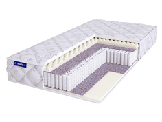 Матрас полутороспальный BeautySon Roll SPRING Soft Massage S1200 Бесклеевой 125x190 19 см