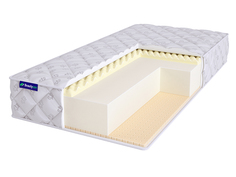 Матрас полутороспальный BeautySon Roll FOAM HARD 14 Massage Latex Бесклеевой 130x185 18 см