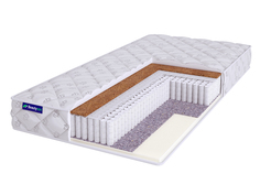 Матрас двуспальный BeautySon Roll SPRING Foam Cocos 1 S600 Бесклеевой 170x195 17 см