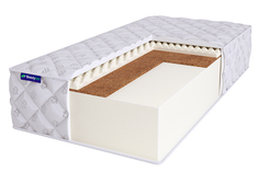 Матрас полутороспальный BeautySon Roll FOAM 21 Cocos Sens Бесклеевой 130x186 25 см