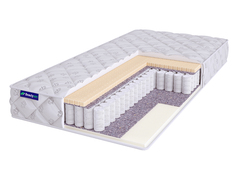 Матрас двуспальный BeautySon Roll SPRING Soft Latex 2 S600 Бесклеевой 150x195 18 см