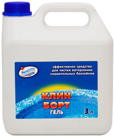 Средство для чистки бассейна Маркопул кемиклс М84 Клин-Борт гель 3 л