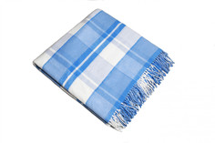 Плед Хлопок 100% Клетка Б-3 140x200 Сонька-Дрёмка