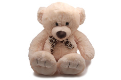 Мягкая игрушка Magic Bear Toys SAL5209-A Медведь Берн бежевый с бантом 50 см 65 см