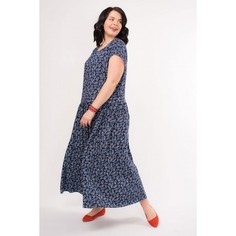 Летнее платье женское Argent WLD905318 синее 50 RU