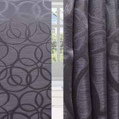 Штора, Amore Mio, H504-125, 1,45х2,7х1м, кофейный