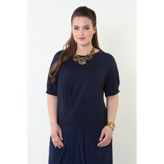Блуза женская Argent SS-BT-17015 синяя 52 RU