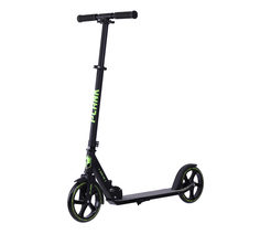 Самокат Plank Magic 200 черно-зеленый