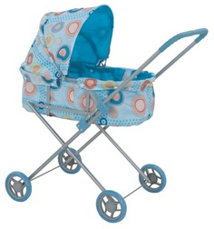 Детская игрушечная классическая коляска Вuggу Вооm для кукол Мiху 8013 с козырьком Buggy Boom