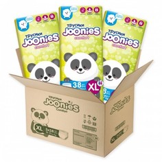 Joonies JOONIES Подгузники-трусики Comfort, размер XL (12-17 кг), 38 шт. 3 шт