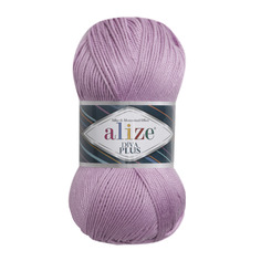 Пряжа Alize "Diva Plus", цвет: 474 лиловый, 220 м, 100 грамм