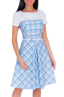 Платье женское Argent ALDS8058 голубое 44 RU