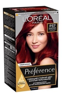 Краска для волос LOreal Paris Preference, с бальзамом-усилителем цвета 3.36 270 мл