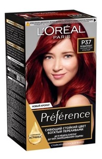 Краска для волос LOreal Paris Preference, с бальзамом-усилителем цвета 3.36 270 мл