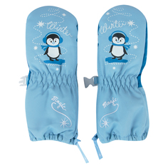 Варежки детские Чудо-кроха цв.голубой ,р.1-2