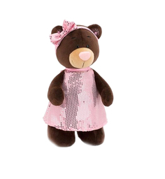 Мягкая игрушка Orange Toys Медведь девочка Milk Блеск 25 см. M9030/25