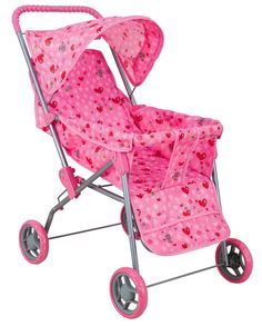 Прогулочная коляска для кукол с регулируемой спинкой Buggy Boom Mixy 8026