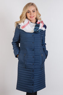 Утепленное пальто женское Snow Guard MM18-C055-T118/1 синее 48 RU
