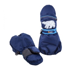 Варежки детские Чудо-кроха цв.синий ,р.4-6