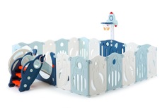 Манеж UNIXline SUPREME Space 200x240 Blue