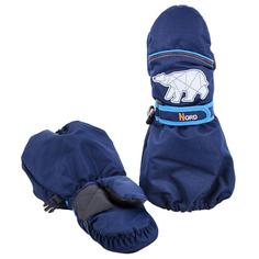 Варежки детские Чудо-кроха цв.синий ,р.2-4