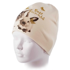 Шапка детская Чудо-кроха цв.бежевый ,р.48-50