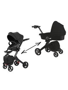 Детская коляска-трансформер 2в1 Nuovita Sogno (Nero/Черная)