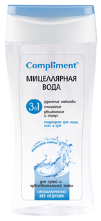 Мицеллярная вода Compliment 3 в 1 200 мл