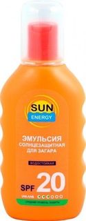 Эмульсия для загара SUN ENERGY SPF 20 150 мл