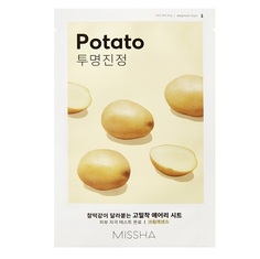 Набор масок для лица с экстрактом картофеля Missha Airy fit sheet mask potato 3 шт