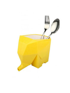 Органайзер для столовых приборов в форме слоника Kitchen Drain device (Жёлтый) Markethot