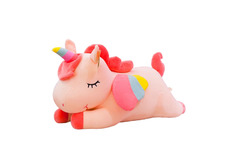 Мягкая игрушка New Игрушки Единорог розовый, 30 см