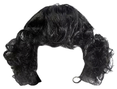 Волосы для кукол, цвет: черный, 10-11 см, арт. QS-4 ARTS&CRAFTS 7709503