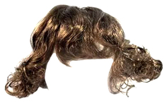 Волосы для кукол, цвет: каштановый, 10-11 см, арт. QS-4 ARTS&CRAFTS 7709503