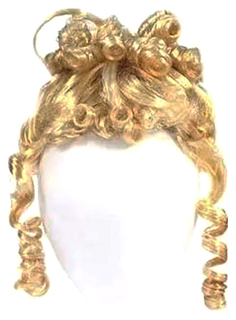 Волосы для кукол, цвет: блонд, 11-12 см, арт. QS-13 ARTS&CRAFTS 7709509