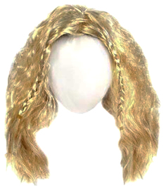 Волосы для кукол, цвет: блонд, 10-11 см, арт. QS-12 ARTS&CRAFTS 7709508