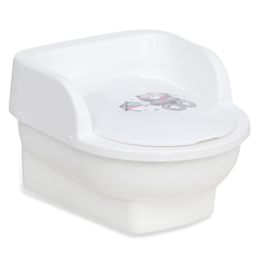 Горшок-трон Maltex «Медвежонок», белый