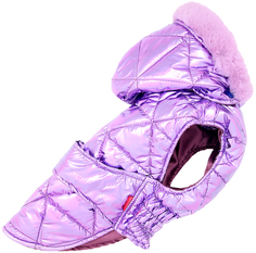 Попона для собак FOR MY DOGS, унисекс, фиолетовая, FW669-2019 18