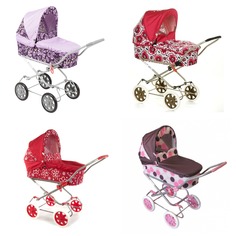 Коляска для кукол Wakart Классик 1, в ассорт.