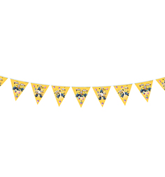 Гирлянда из флажков Миньоны 3 м Minions