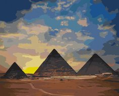 Картина по номерам Артвентура Пирамиды - Египет