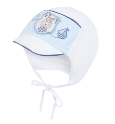 Шапка детская Чудо-кроха цв.белый ,р.40