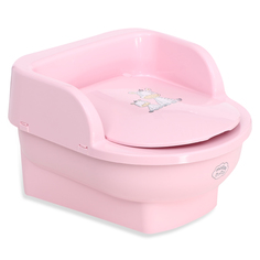 Горшок-трон Maltex «Зебра», розовый