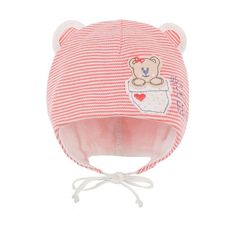 Шапка детская Чудо-кроха цв.коралловый ,р.40-42