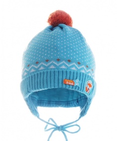 Шапка детская Чудо-кроха цв.бирюзовый ,р.46-48